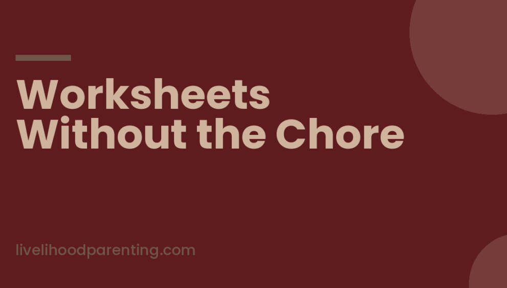 Phonics Worksheets for Kids Without Turning Them Into a Chore - Livelihood Parenting by Honey Maheshwari Child colouring phonics worksheets for kids with crayons at a dining table