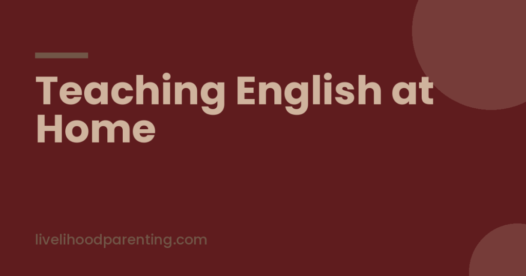 Teaching English at Home When You Studied in Hindi Medium - Livelihood Parenting by Honey Maheshwari Mother teaching English at home to her child with a simple picture book